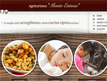 Tablet Screenshot of agriturismomontentosu.com